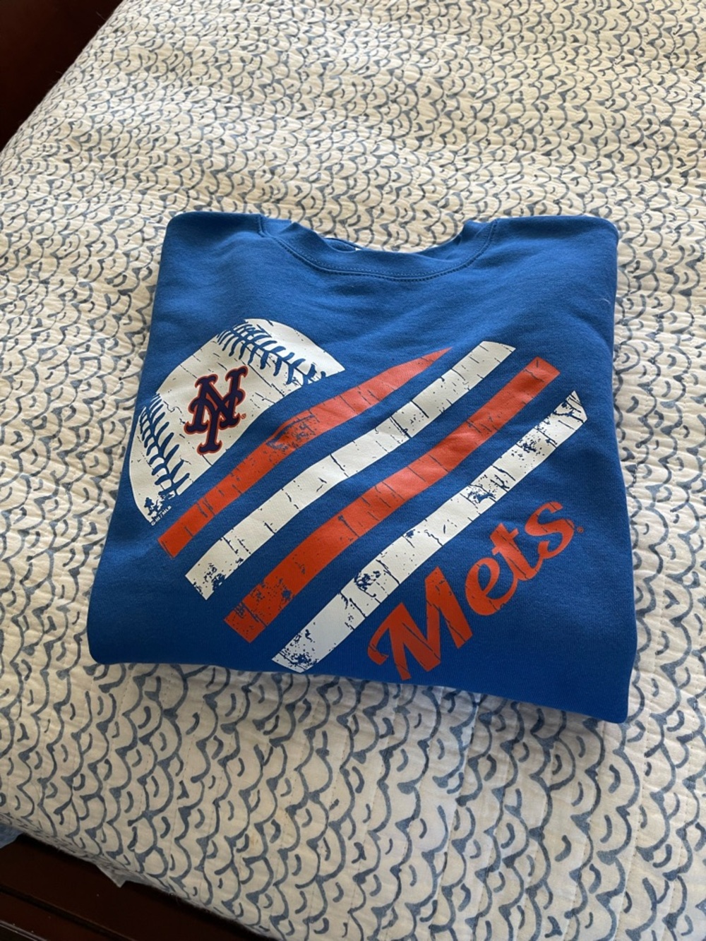 adult official  mets medium ' Sweatshirt